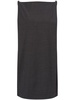 Dark Grey Stretch-design Dress