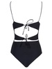 One-piece Draped Swimsuit