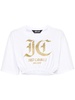 Just Cavalli White Short Sleeves T-shirt