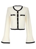 Cardigan All'uncinetto - Bianco / XS