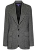 Ralph Lauren Collection Herringbone Single-Breasted Blazer