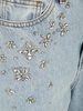 Blue Embellished Jeans