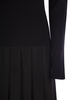 Fabiana Filippi Platinum Dress With Flannel Skirt