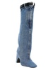 'denim Open Knee Bridge' Boots