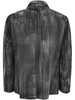 Black Shadow Felted Rever Jacket