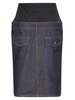 Hybrid Midi Denim Skirt