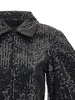 Sequin Cropped Jacket Casual Jackets, Parka Black