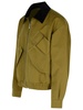 Versace Bomber Jacket In Green Cotton Man