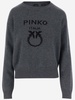 Pinko Wool Sweater With Logo