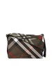 Burberry Trench Checked Foldover-Top Messenger Bag