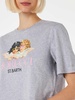 Woman Crop T-shirt With Fiorucci Angel Print | Fiorucci Special Edition