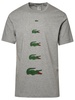 X Lacoste Logo Printed Crewneck T-shirt