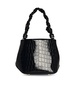 Ganni 'Bou Cocco' Bucket Bag In Black Recycled Lear Blend