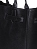 Black Medium Grain Tote Bag