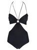 One-piece Draped Swimsuit