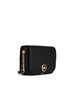 Michael Michael Kors 'Messanger' Black Lear Crossbody Bag