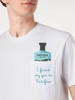 Man Cotton T-shirt With Embroidery | Portofino Dry Gin Special Edition