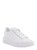 White Diamond Light Maxi Leather Sneakers