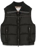 Black Goose-down Gilet