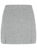 'teiera' Skirt In Grey Cashmere Blend