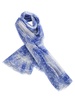 Scarf Philosophy Di Lorenzo Serafini "flowers" Made Of Tulle