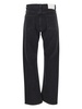 Wular Black Straight Denim Pants