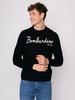 Blended Cashmere Sweater Bombardino Ski Club Embroidery