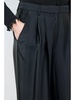 Barred Back Satin Cady Palazzo Trousers