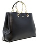 Jimmy Choo Black Leather Bon Bon Tote M Bag