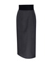 Zip Detailed Long Skirt