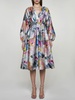 Veroma Floral Jacquard Dress