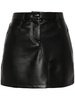 Eco-leather Mini Skirt