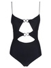 One-piece Draped Swimsuit