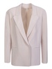 Easy Fit Ivory Single-breaste Jacket