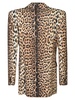 Animal Print Blazer