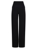 Straight Leg Black Trousers