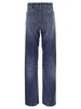 Polo Ralph Lauren Wide Leg Jeans In Stretch Cotton