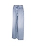 Logo Patch Wide Leg Jeans