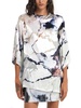 Marble-print Blouse