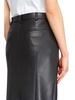 Eco-leather Longuette Skirt