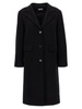 Single-breasted Wool Coat