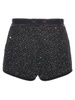 Logo Plaque Sequin-embellished Shorts