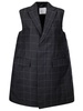 Windowpane Padded Vest