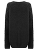 Alia Jumper Fisherman Knit Charcoal Grey