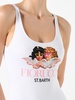 Woman One Piece Swimsuit With Fiorucci Angels Print | Fiorucci Special Edition