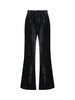 Wide-leg Drawstring Velvet Pants