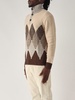 T Neck Pullover 2 Bottoni Sweater