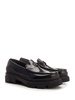 Black Leather Loafers