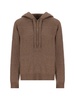 Drawstring Knitted Hoodie