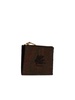 Etro 'Arnica' Large Brown Leather Card Holder Woman